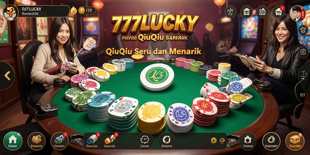 Screenshot gameplay QiuQiu yang memukau dari 777LUCKY.