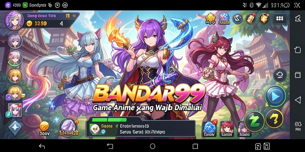 Tampilan gameplay <strong>BANDAR99</strong> yang penuh aksi dan warna-warni.