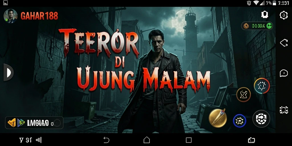 Tampilan gameplay seram dari GAHAR188 yang penuh ketegangan.