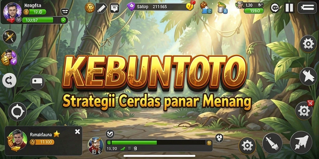 Tampilan gameplay strategis yang menegangkan di KEBUNTOTO.