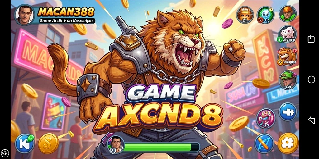 Screenshot menunjukkan gameplay seru dari <strong>MACAN388</strong> dengan efek visual yang menarik.