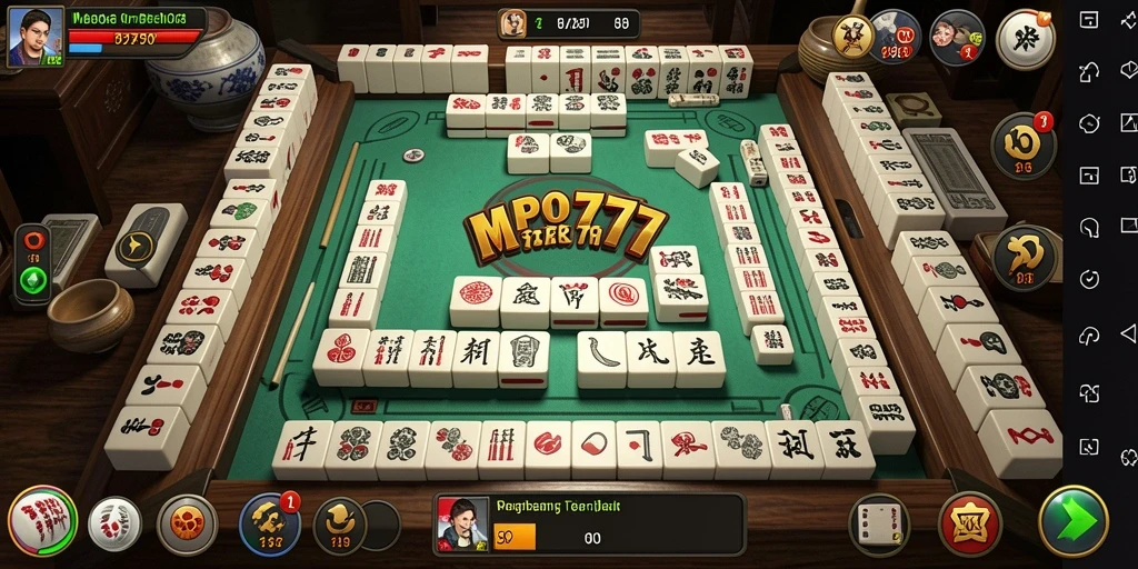 Tangkapan layar MPO777 menampilkan gameplay Mahjong yang seru dan menarik.