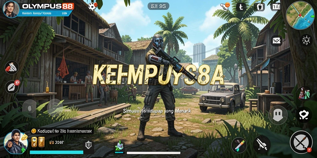 Screenshot utama OLYMPUS88 menampilkan pengalaman gameplay yang realistis.