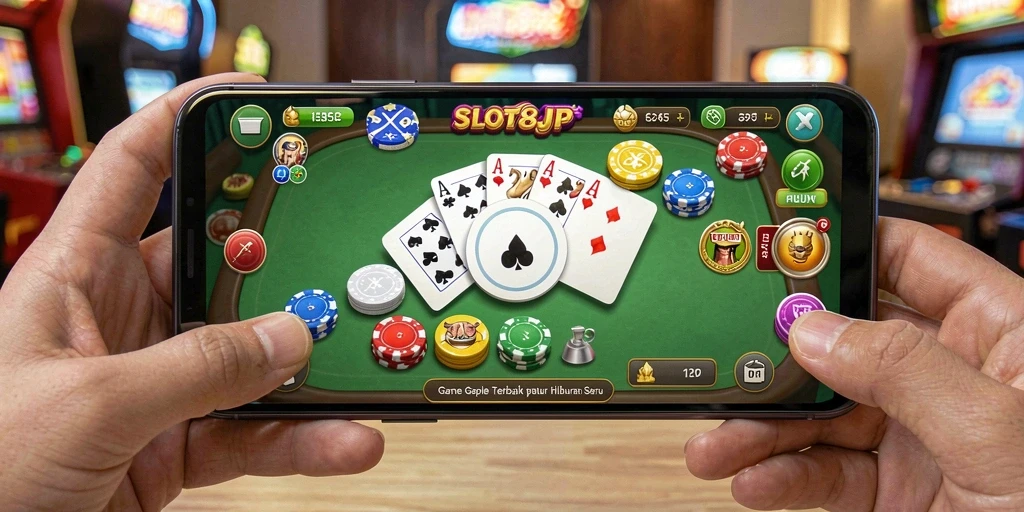 Tangkapan layar <strong>SLOT88JP</strong> menampilkan pemain bersaing dalam permainan gaple yang seru.