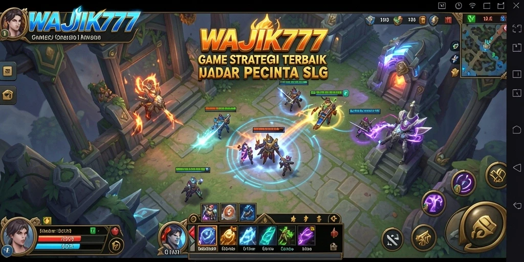 Tangkapan layar dari gameplay menarik di WAJIK777.